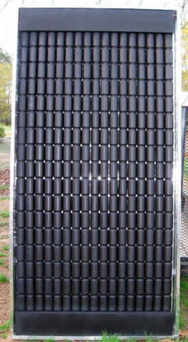 слънчев колектор от алуминиеви кенчета - 40 начина да затоплите дома си