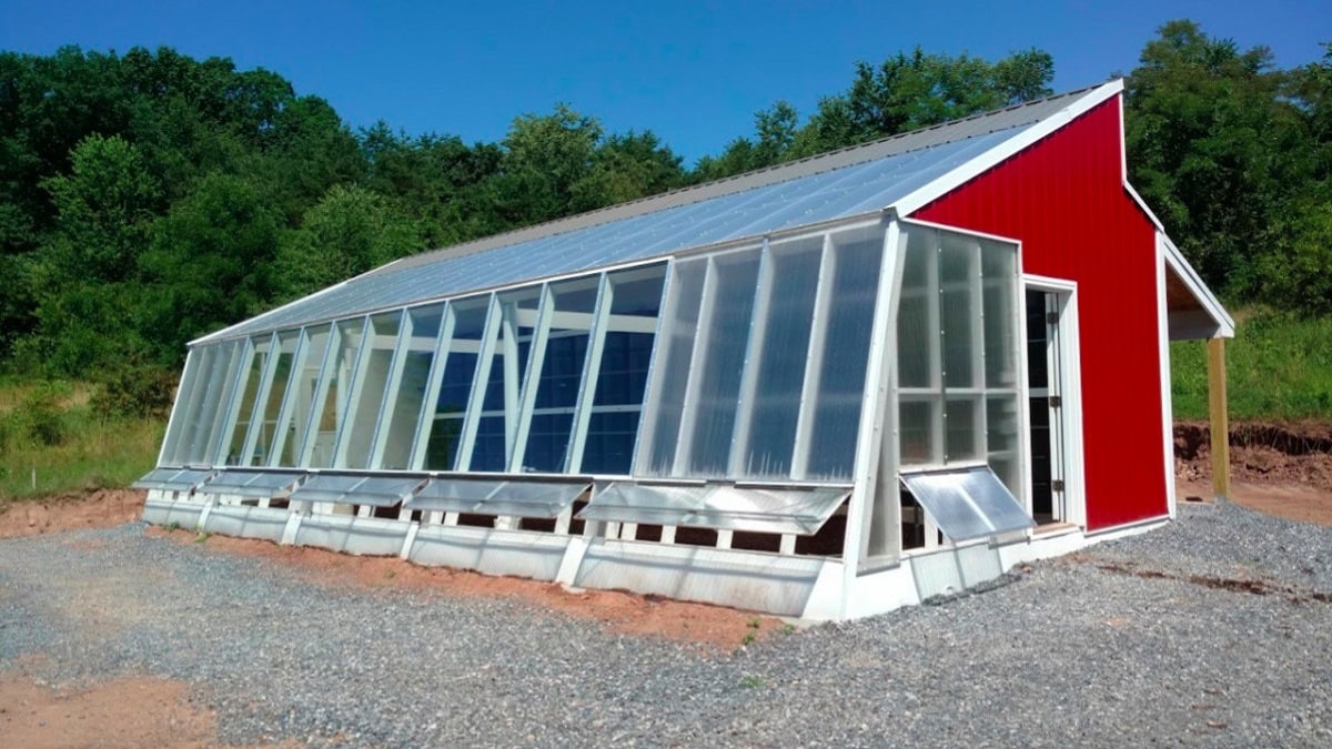 Как да изградим пасивна слънчева оранжерия Собствениците на малка малка