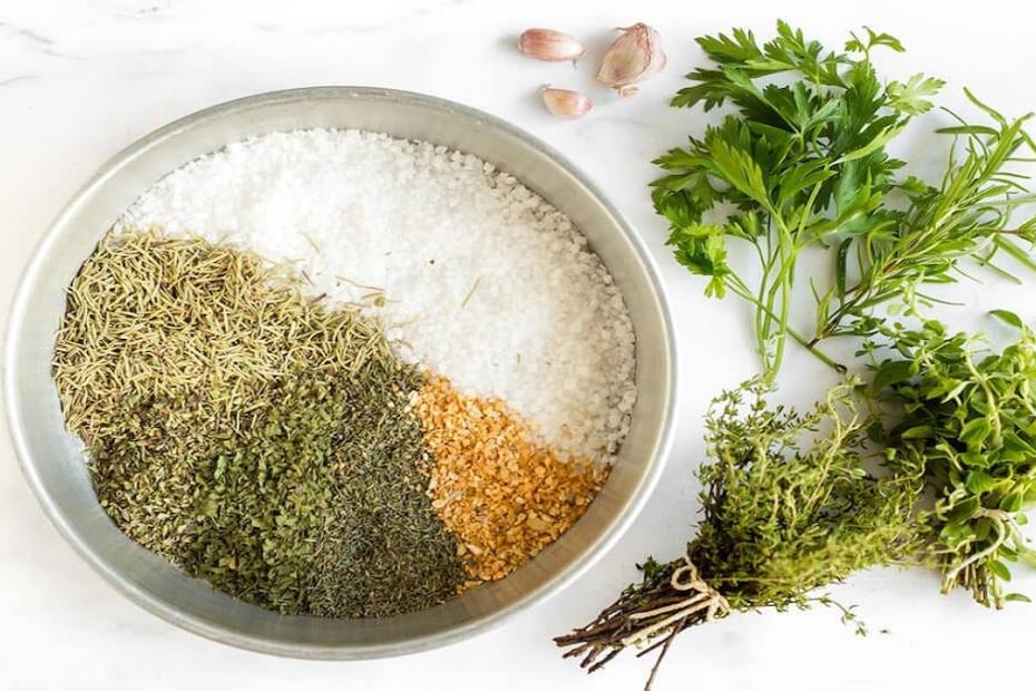 Шарена сол с билки - как да си направим, рецепта и инструкции