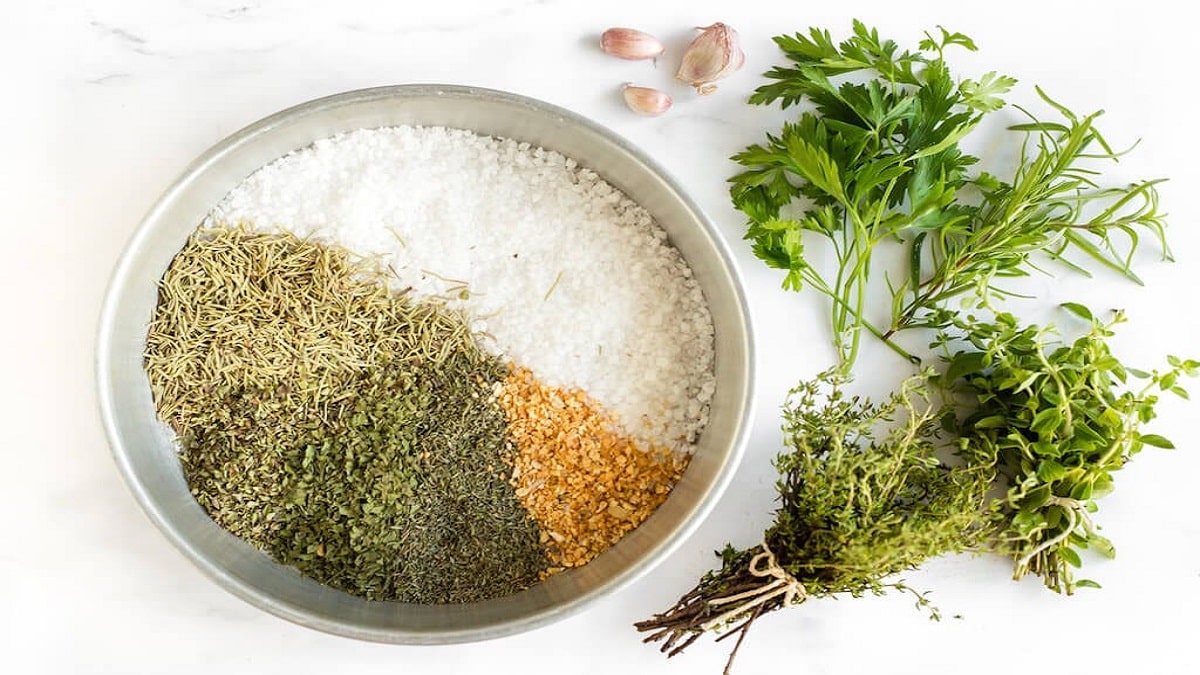 Как да направим шарена сол с билки – рецепта и